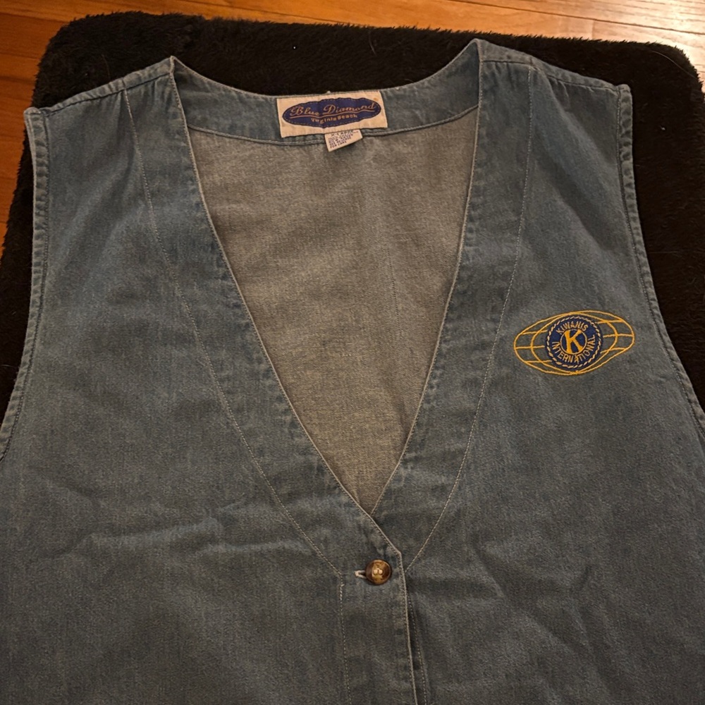 Blue Denim Button Down Shirt